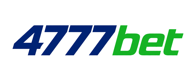 4777bet logo on a glass-style badge